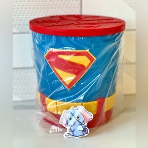 New Superman 2025 movie popcorn bucket with lid